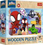 Trefl Puzzle wooden Brave Spiday and friends 24 elements (20274)