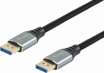 Equip DisplayPort 2.1 Premium 16K/60Hz St/St 1.00m schwarz