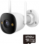 Camera IP Imou bullet 3 5MP Wi-Fi IR30 z memory card 256GB