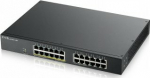ZYXEL COMMUNICATIONS A/S ZYXEL GS1900-24EP, 24-PORT GBE L2, 12 PORT POE SMART SWITCH, RACKMOUNT, 130 WATT (5Y WARRANTY)