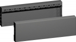 Rittal VX - Base side panels - sheet steel - RAL 9005 (pack of 2)