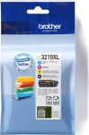 Brother Lc3219Xlvalbp Toner Cartridge, 4 Pc(S) Original Black, Cyan