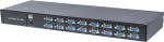 Intellinet Modular 16-Port VGA KVM Switch, For