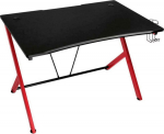 Nitro Concepts D12 Gaming Desk - black/red