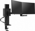 ERGOTRON TRACE DUAL MONITORS PANEL, CLAMP MATTE BLACK