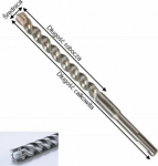 Makita MAKITA drill bit. DRILL SDS NEMESIS''2'' 16*210mm