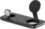 Satechi Qi2 Trio Wireless Charging Pad - magnetic wireless charger for three devices (AppleWatch 5W, AirPods 5W, Qi2