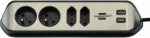 Brennenstuhl estilo power strip 4 jack 2 m White (1153594420)