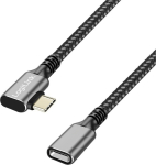 Logilink Kabel USB3.2 gen2 TypeC do USB-C/F, PD, 0.5m