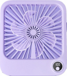 Alogy Fan Fan / desk fan with adjustable stand W30 fioletowy