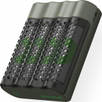 GP ReCyko Speed Battery Charger, M452 (USB), incl. 4 x AA 2600 mAh Batteries