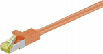 Wentronic goobay CAT 7 SFTP, PiMF 2m Patchkabel Orange