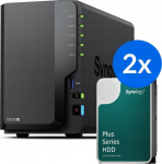 Synology DS225+/2x HAT3310-12T (2x 12TB) - 2x HAT3310-12T (2x 12TB)