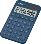 Taskukalkulaator Casio SL-310YC-NY Navy/sinine - 10 kohaline, tava- ja p&auml;ikesepatarei, Casio loogika