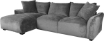 Corner sofa DIVI LC, grey