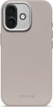 Elmarc Decoded Leather Backcover - leather protective case do iPhone 17 compatible z MagSafe (solid clay)
