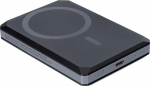 Powerbank Veger GeoWallet Tracker X5 5000 mAh 20 W PD QC 3.0 MFi MagSafe USB-C czarny