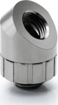 Bitspower Artemis 45 Grad Fitting - drehbar, platinum grau