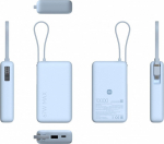 Xiaomi PowerBank 10000 (Integrated Cable) 67W Ice Blue