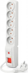 Listwa zasilająca Acar F5 przeciwprzepięciowa 5 sockets 5 m White (W2503)