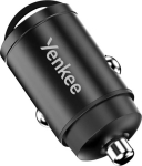 Yenkee Car Charger CAR 01 Power Delivery 30W 2xUSB-C