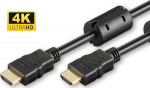 MicroConnect HDMI High Speed cable, 10m, With Ferrite Core, 4K*2K@60Hz
