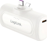 Logilink compact Powerbank 5000 mAh, 2x USB-C, wei&szlig;