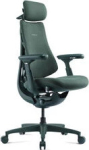 LiberNovo Omni ergonomic chair, active backrest, massage - green