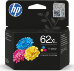 HP 62XL HIGH YIELD TRI-COLOR, ORIGINAL INK CARTRIDGE