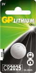 GP Batteries GP Ultra Plus Lithium Cell Battery CR2025, 3V (1-pack)