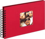 Walther Fun red Spiral 23x17 40 black Pages SA109R