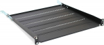 Digitus Shelf for Cabinet 450mm 19" 483x450mm 1U black and adjustable support