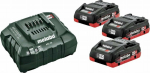 Metabo Basis-Set ASC 30-36V + 3x 18V 4.0 Ah