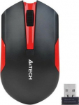 A4Tech Wireless Mouse V-Track G3- 200N-1 black and red