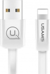 Kabel USB Usams USB-A - Lightning 1.2 m White (SJ199IP02)