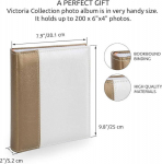 Victoria Collection Album B 10x15/200M Lux, roheline kuld