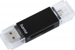 Hama 00181056 USB 2.0 OTG Card Reader Aluminium