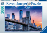 Ravensburger Puzzle 2000 View items Manhattan i Most Brooklyn