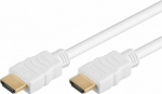 Kabel PremiumCord PremiumCord HDMI High Speed + Ethernet kabel,b&iacute;l&yacute;, gold-plated connectors, 10m