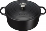 Le Creuset Signature Casserole round 28 cm black