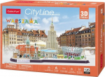 Cubic Fun Puzzle 3D Cityline Warszawa