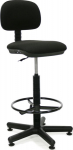 High task chair SENIOR black