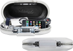 MasterLock Safe space&reg; small combination lock box with cable Master Lock white-silver