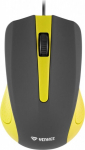 Yenkee Wired Mouse 3 buttons, rubberized surface
