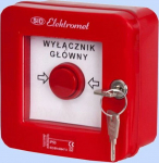 Elektromet Surface mounted alarm switch with a lock WGZ-1s (921490)