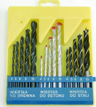 Mega drill bit Set of concrete drill bits, wood and steel 15szt. - 47010