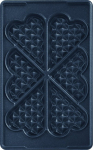 TEFAL XA800612 Heart shape Waffle plates | TEFAL | XA800612 | Black