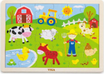 Viga Viga 50197 Puzzle on the pad 24 elements - farm VIGA 50197 PUZZLE NA WASHER 24SZT - ELEMENTY (1808, Viga)