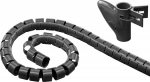 Wentronic Goobay WireTube - cable wrap, 2.5 m, black