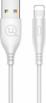 Kabel USB Usams USB-A - Lightning 1 m White (SJ266USB02)